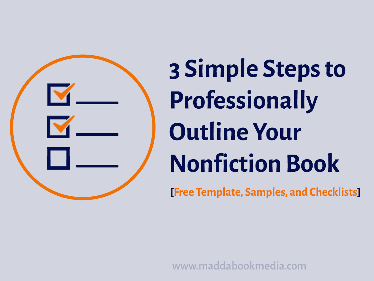 Illustrating the best guide on nonfiction book outline in 3 simple steps.